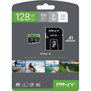 PNY Elite-X 128GB microSD Card
